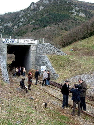 Presse au tunnel