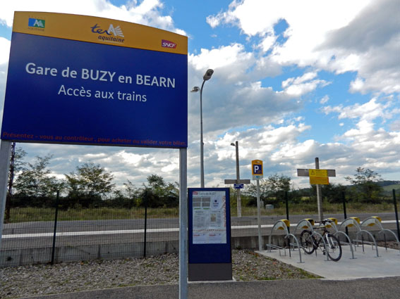 La gare de Buzy
