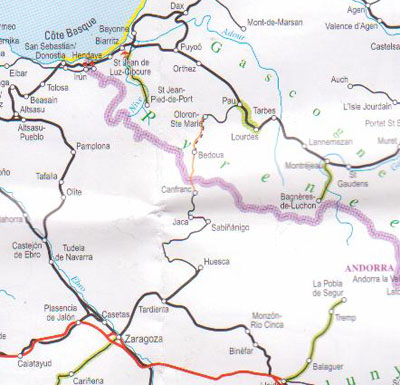 Gare Canfranc et neige