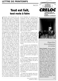 Lettre printemps 2010