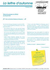 Lettre hiver 13